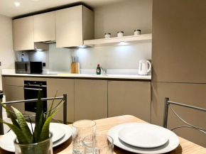 Stunning 2 Bed 2 Bath Penthouse & Gym - City Centre
